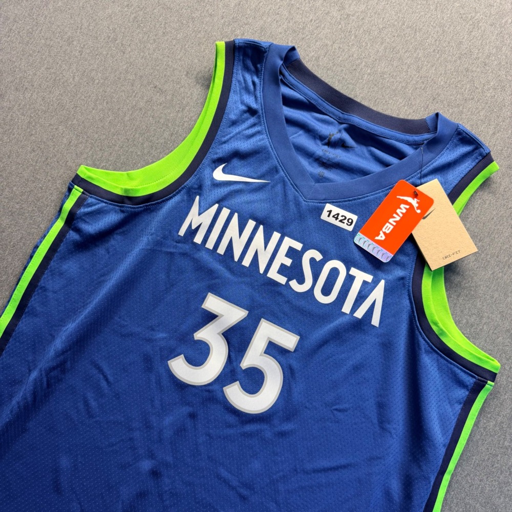 Nike WNBA Minnesota Lynx Alissa Pili 35 Explorer Edition Jersey Blue Mens Large